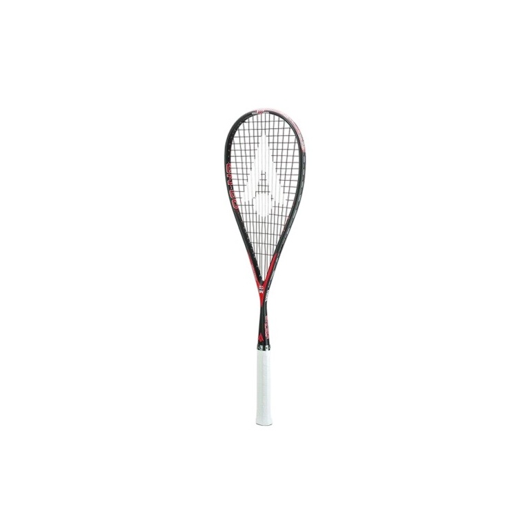 Karakal Squash Racket SN 90 FF 2.1 90g/head-heavy 2025 black/red - strung -